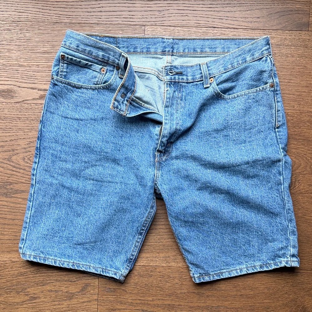 Levi's Light Blue Jean Shorts for Men